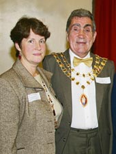 Crediton Mayor and Mayoress